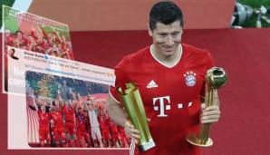 Mit dem Sextuple aus Klub-WM, UEFA-Supercup, Champions League, Bundesliga, DFB-Pokal und DFL-Supercup ist dem FC Bayern Historisches gelungen. Entsprechend fallen die Reaktionen fast ausnahmslos positiv aus - fast.