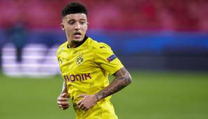 Jadon Sancho (Mittelfeldspieler, kam für 7,84 Millionen Euro von Manchester City) - NOTE: 1.