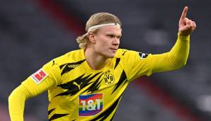 Platz 6: ERLING HAALAND (Borussia Dortmund) - 14 Tore, 5 Assists in 2021 - Alle mögliche Bedenken, der Norweger sei ein One-Hit-Wonder, hat er spätestens in diesem Jahr zu den Akten gelegt. Der 20-Jährige knackt Rekorde am Fließband.