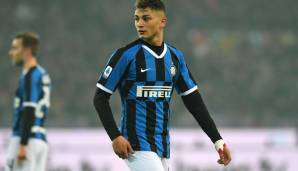Platz 25 - Sebastiano Esposito | Inter (verliehen an Venezia) | Position: Mittelstürmer | Alter: 18 Jahre