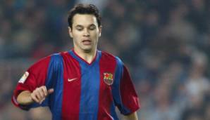FC BARCELONA: Andres Iniesta – 29.10.2002 – 18 Jahre, 5 Monate und 18 Tage