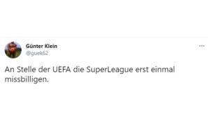 Günter Klein (Chefreporter beim Münchner Merkur): Nimmt Bezug auf die Pressemitteilung des FC Bayern, der zufolge der FC Bayern Hansi Flicks "einseitige Kommunikation missbiligt", weil dieser am Samstag den Wunsch nach Vertragsauflösung äußerte.