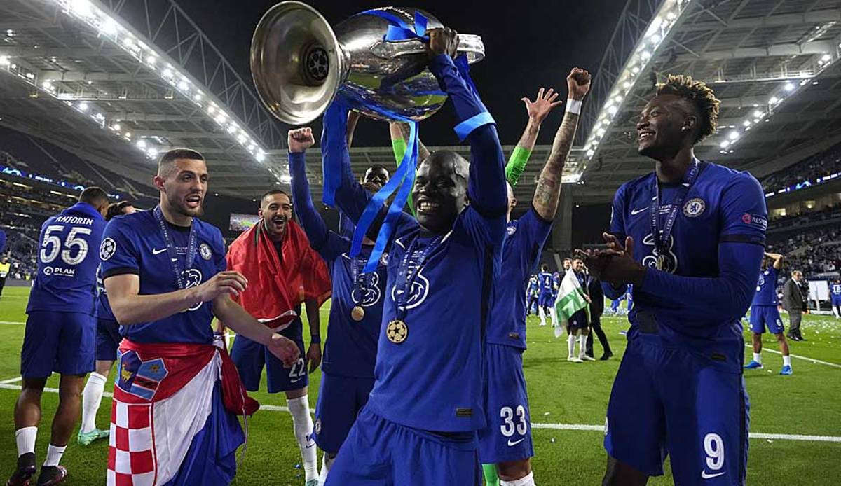 Kante gewann mit Chelsea die Champions League.