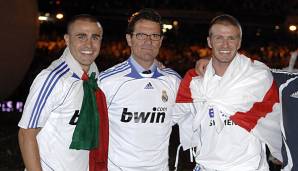FABIO CAPELLO holte Fabio Cannavaro 2006 von Juventus Turin zu Real Madrid. Kostenpunkt: 7 Millionen Euro.
