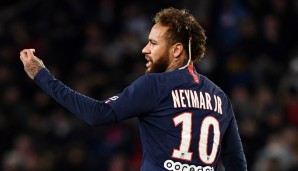 Neymar bleibt bis zum Saisonende 2019/20 lange unversehrt. Lediglich eine Rippenprellung lässt ihn im Februar vier PSG-Spiele verpassen.