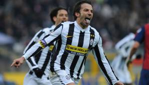 ITALIEN - Juventus Turin: ALESSANDRO DEL PIERO - 290 Tore in 705 Spielen zwischen 1993 und 2012.
