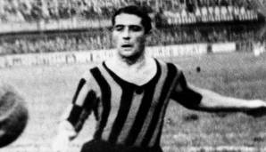 Inter Mailand: GIUSEPPE MEAZZA - 284 Tore in 409 Spielen zwischen 1927 und 1940 und zwischen 1946 und 1947.