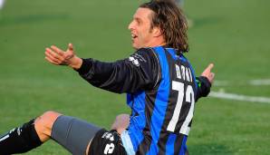 Atalanta Bergamo: CRISTIANO DONI - 112 Tore in 323 Spielen zwischen 2006 und 2012.