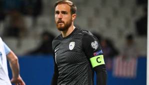 JAN OBLAK (Kapitän Slowenien): Lionel Messi (5 Punkte), N'Golo Kante (3 Punkte), Robert Lewandowski (1 Punkt)