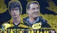 Michael Zorc verlässt Borussia Dortmund am 14. Mai 2022 nach insgesamt 44 Jahren. Für die BVB-Fans natürlich Grund genug, eine Choreo aus dem Hut zu zaubern. Zu sehen: "Susi" als Spieler und Sportdirektor.