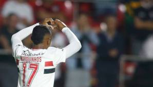 MARQUINHOS: Der FC Arsenal soll sich die Dienste vom brasilianischen Top-Talent Marquinhos gesichert haben. Das berichtet das Onlineportal ge.globo. Demnach soll der FC Sao Paulo dem Angebot der Gunners zugestimmt haben.