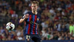 FRENKIE DE JONG: Kaum ein Tag vergeht, an dem der Niederländer nicht in unserer Daily-Transfer-Galerie auftaucht. Nun soll es beim Mittelfeldspieler ein Umdenken gegeben haben - laut der spanischen Sport könne er sich einen Wechsel vorstellen.