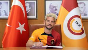 DRIES MERTENS: Galatasaray hat am Montagabend die Verpflichtung des Belgiers offiziell bekanntgegeben. Der 34 Jahre alte Angreifer erhält einen Vertrag über ein Jahr + Option. Laut Klubangaben kassiert Mertens 2,9 Millionen Euro Jahresgehalt.