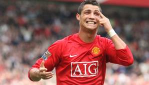 Platz 20 - CRISTIANO RONALDO, Angriff, Manchester United