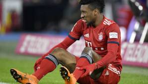 KINGSLEY COMAN: Der Flügelstürmer hatte 2018 gleich mehrmals mit schweren Syndesmose-Verletzungen zu kämpfen. So gravierend, dass der Franzose sogar zwischenzeitlich an ein Karriereende dachte.