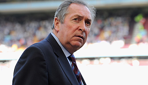 Gerard Houllier ist aus gesundheitlichen Gründen als Trainer von Aston Villa zurückgetreten