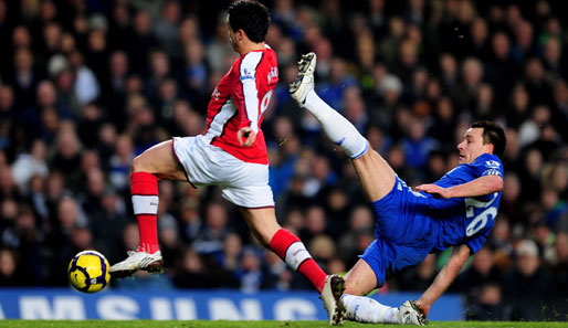 Samir Nasri (l.) und John Terry werden sich auch in der neuen Saison wieder bekriegen