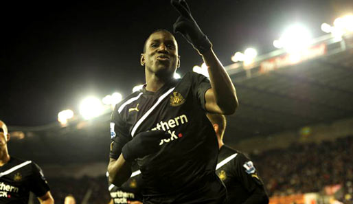 Demba Ba erzielte bereits acht Saisontreffer für Newcastle United