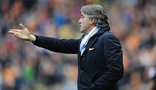 Roberto Mancini hat United schon gratuliert - aber entschieden ist noch nichts