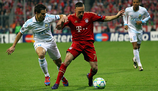 Mit OM traf Cesar Azpilicueta (l.) in der vergangenen Champions-League-Saison auf Bayern München und Borussia Dortmund