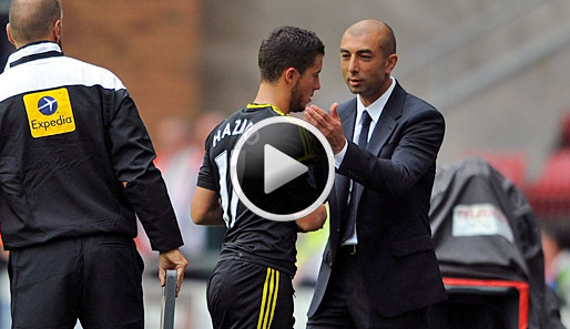 Roberto Di Matteo, Eden Hazard, FC Chelsea