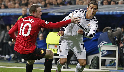Trikottausch? Rooney und Ronaldo könnten ab nächster Saison die jeweils anderen Trikots tragen
