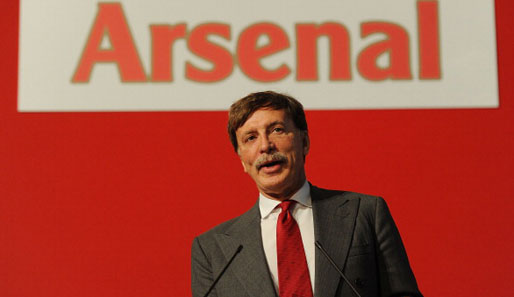 Der Mehrheitseigner des FC Arsenal, der US-Amerikaner Stan Kroenke, will seine Anteile behalten