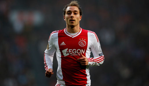 Christian Eriksen wechselte 2009 zu Ajax und entwickelte sich dort schnell zum Stammspieler