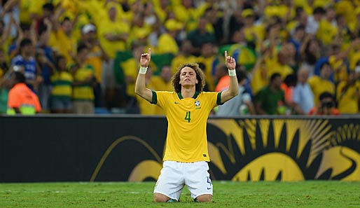 Mit Brasilien gewann David Luiz vor einem Monat den Confederations-Cup