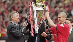 Erfolgsduo: Roy Keane und Sir Alex ferguson holten zahlreiche Titel