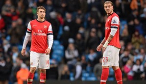 Aaron Ramsey und Nicklas Bendtner führen derzeit Vertragsgespräche mit dem FC Arsenal