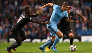 Edin Dzeko von Manchester City droht eine längere Verletzungspause