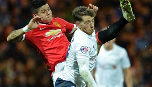 Manchester United hat sich gegen Drittligist Preston North End ins FA-Cup-Viertelfinale gekämpft