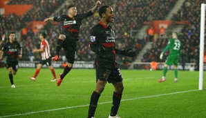 Raheem Sterling machte gegen Southampton den Sieg für die Reds klar