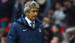Manuel Pellegrini steht bei Manchester City heftig in der Kritik