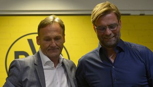 Hans-Joachim Watzke und Jürgen Klopp gingen in bestem Verhältnis auseinander