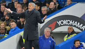 Jose Mourinho steht mit Chelsea auf Platz 14