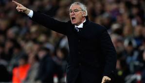 Claudio Ranieri hat mit Leicester City als Tabellenführer zwei Punkte Vorsprung vor Tottenham
