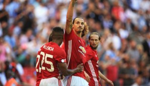 Zlatan Ibrahimovic fühlt sich bei United wohl