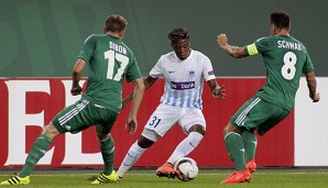 Leon Bailey spielt mit KRC Genk in der Europa League