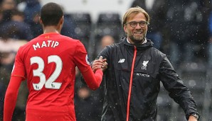 Jürgen Klopp lobt seinen Innenverteidiger Joel Matip