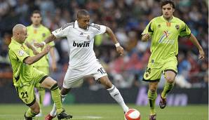 Robinho stand damals bei Real Madrid unter Vertrag