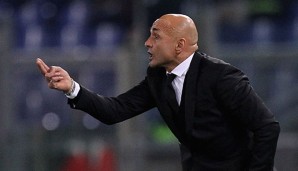 Roma-Coach Luciano Spalletti coacht an der Seitenlinie