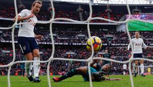 Wettbewerbsübergreifend erzielte Kane 2017 damit 49 Tore auf Vereinsebene. Damit liegen in dieser Disziplin nur zwei Spieler vor dem Engländer...