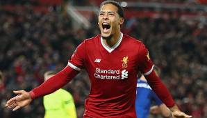 Virgil van Dijk erzielt gleich in seinem ersten Spiel für den FC Liverpool einen Treffer