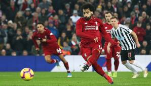 MOHAMED SALAH: Kommt nach einem durchwachsenen Saisonstart immer besser in Fahrt. Steht inzwischen bei 13 Toren und acht Vorlagen in der Premier League - und damit eine Stufe über Sterling. Punkt für Liverpool - 6:5.