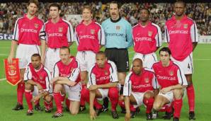 Platz 26: FC Arsenal in der Saison 2000/2001: 70 Punkte (10 Punkte Rückstand auf Manchester United)