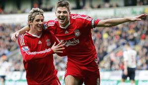 Platz 5: FC Liverpool in der Saison 2008/09: 86 Punkte (4 Punkte Rückstand auf Manchester United)