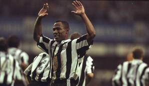 Platz 27: Newcastle United in der Saison 1996/97: 68 Punkte (7 Punkte Rückstand auf Manchester United)