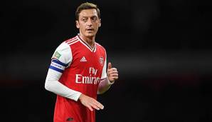 Mesut Özil ist bei Arsenal derzeit nur zweite Wahl.